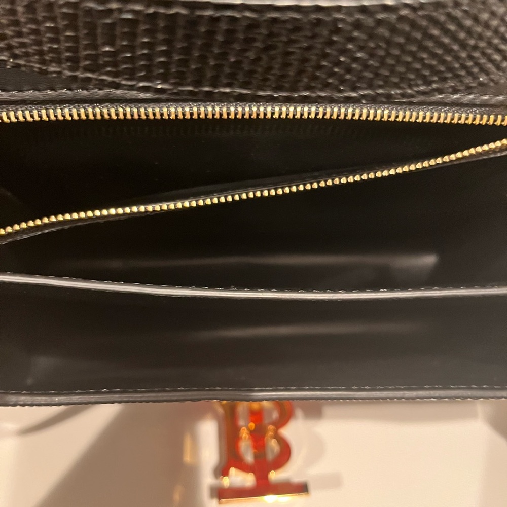 Burberry Embossed Leather Crossbody - Picture 16 of 16